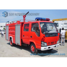 Isuzu 4 * 2 5000L Tanque de água e espuma Caminhão de combate a incêndio